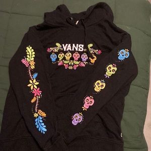Rainbow Skull Vans Hoodie